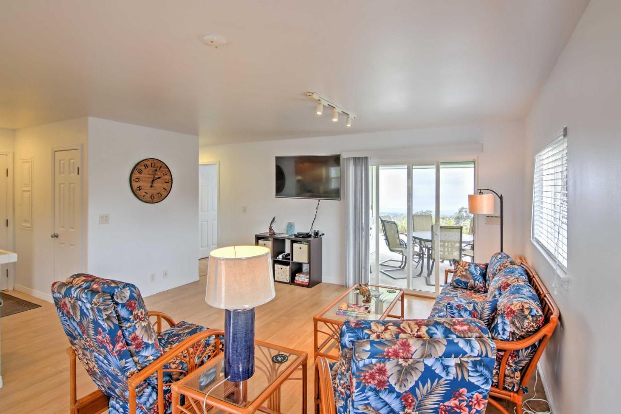 Ocean View Bungalow With Lanai 13 Mi To South Point 외부 사진