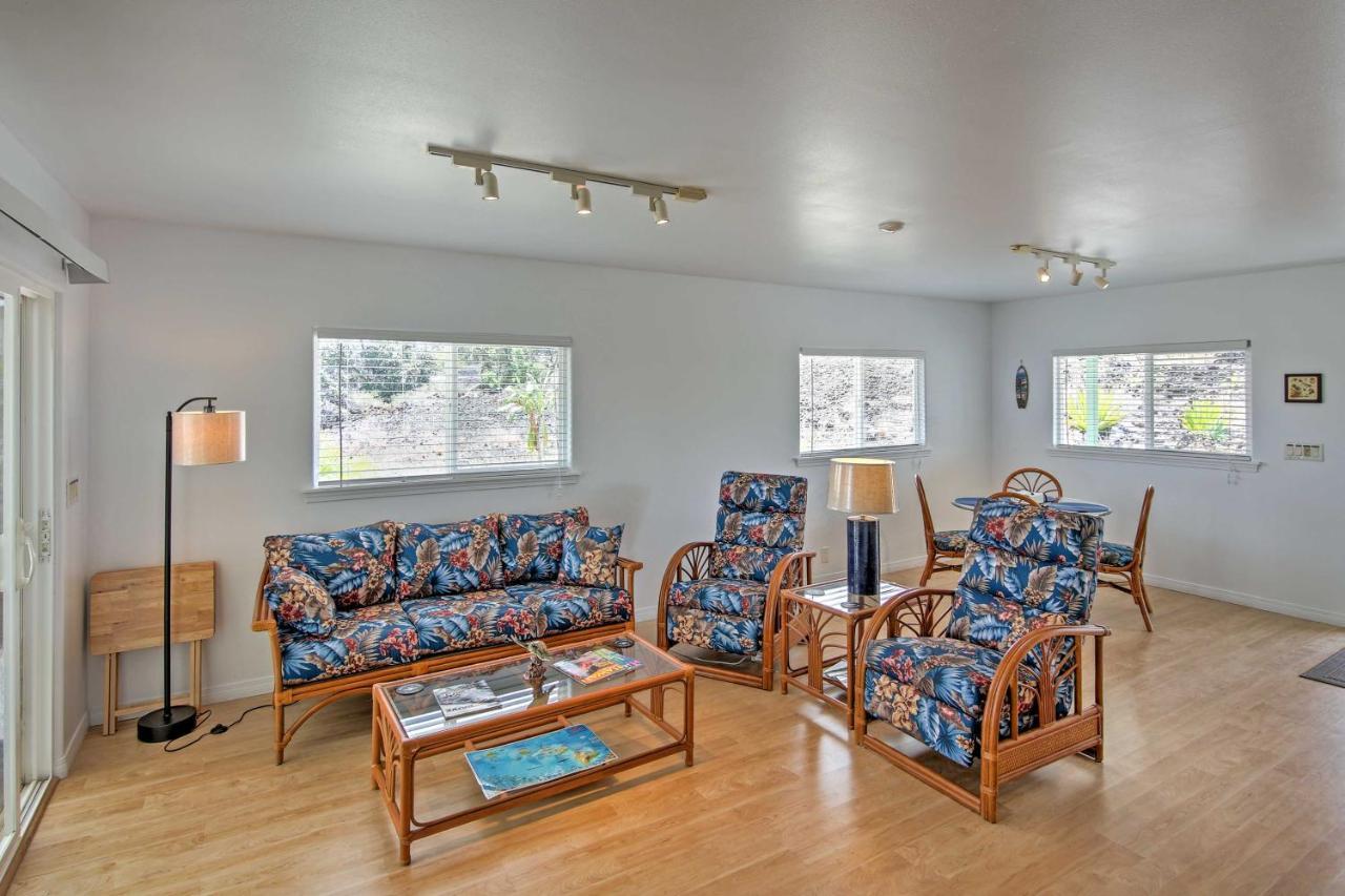 Ocean View Bungalow With Lanai 13 Mi To South Point 외부 사진