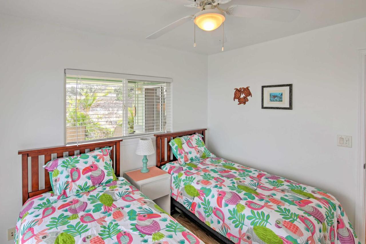 Ocean View Bungalow With Lanai 13 Mi To South Point 외부 사진
